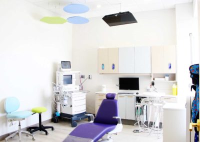 Dental Treatment Room with TVs